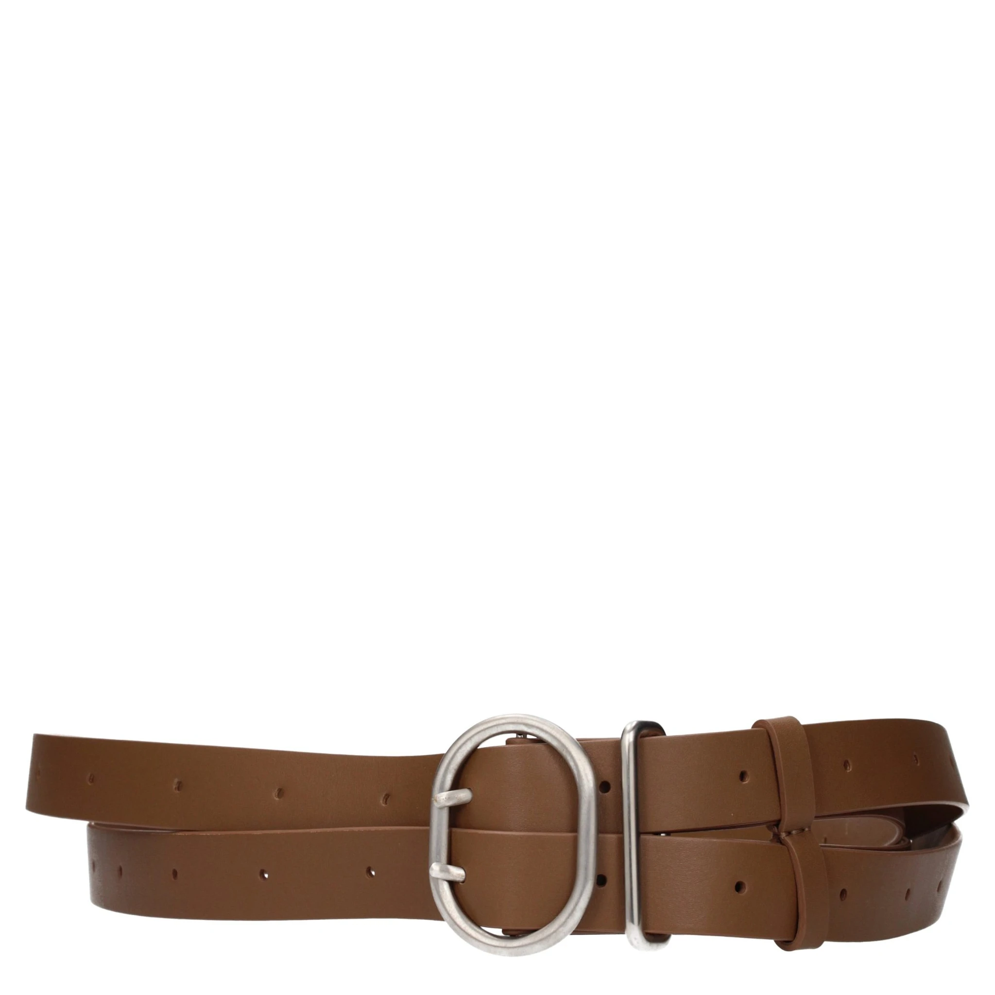 Brown Leather Regular Belt