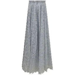 Silver Polyester Coat
