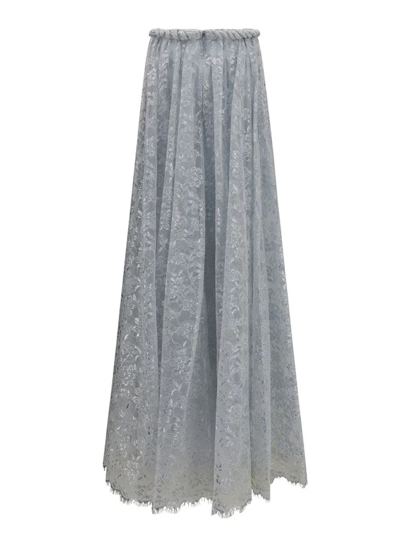 Silver Polyester Coat