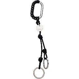 Gray Metal Keychain