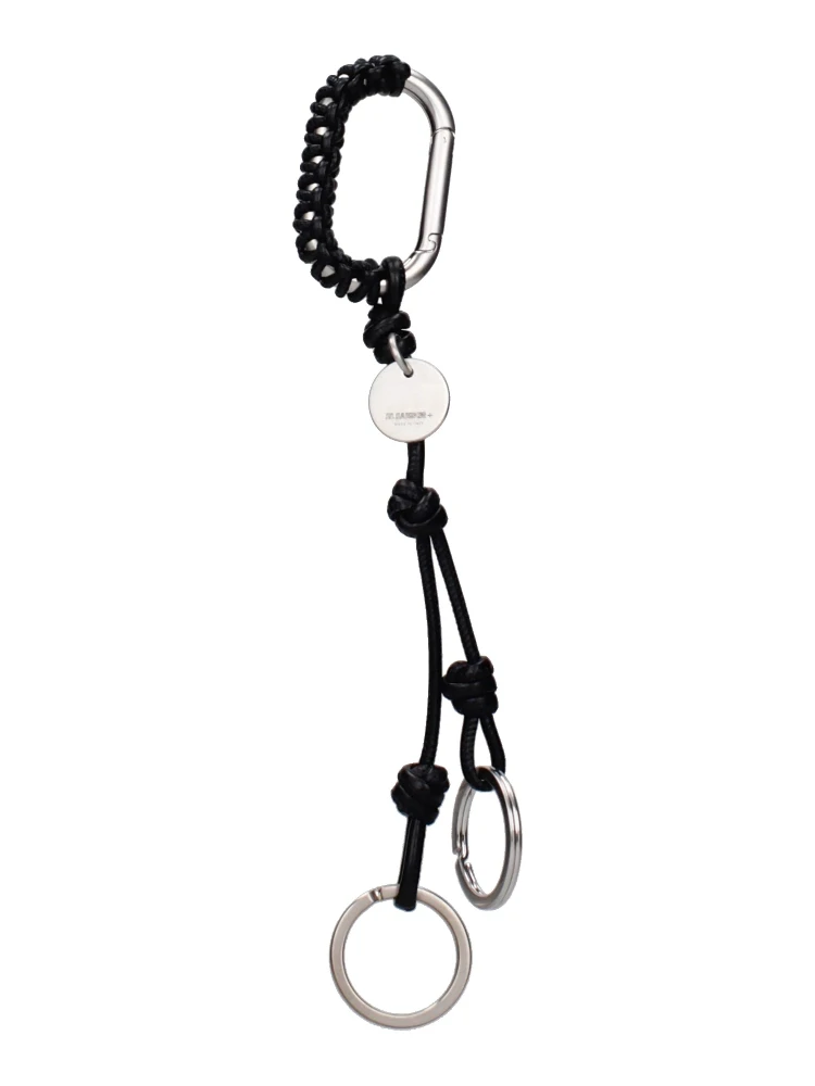 Gray Metal Keychain