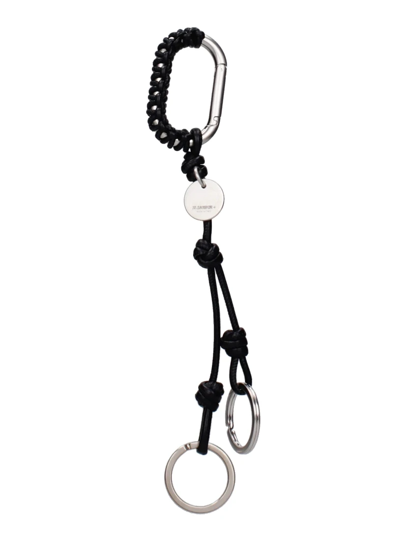Gray Metal Keychain