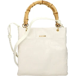 Beige Leather Handbag