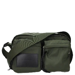 Green Nylon Crossbody Bag