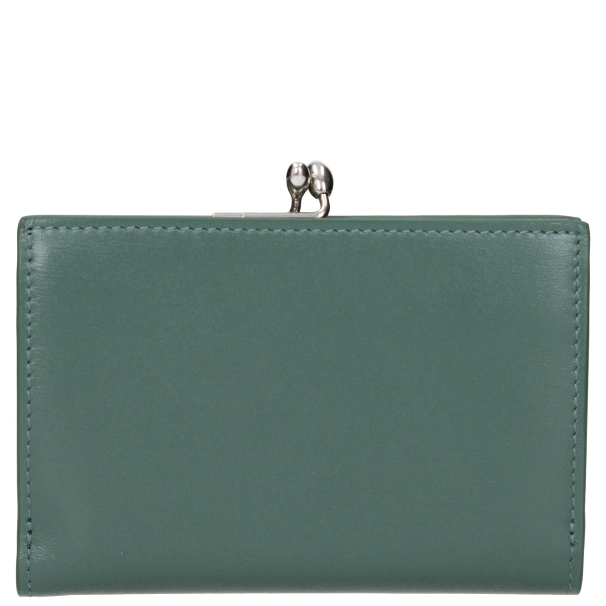 Green Leather Wallet