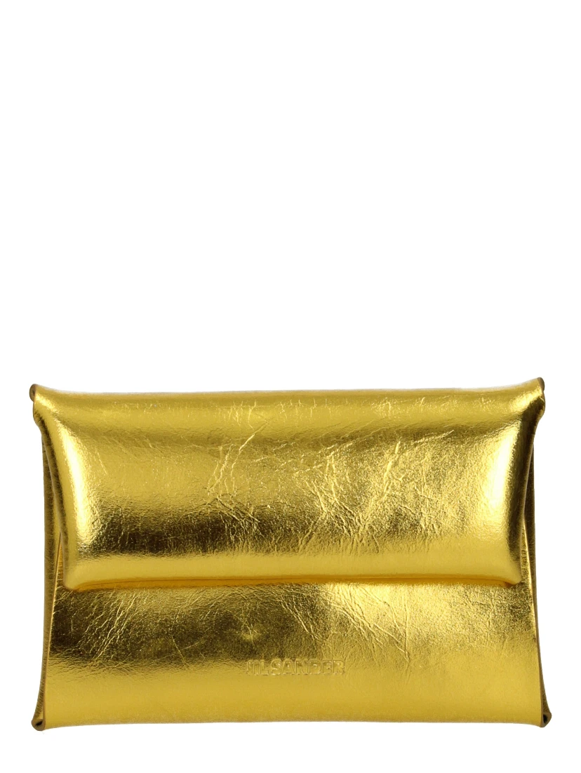 Gold Leather Wallet