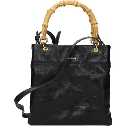 Black Leather Handbag