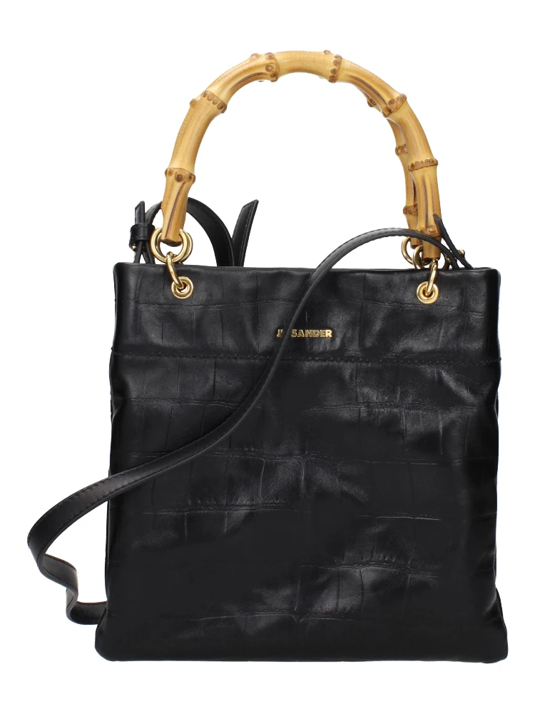 Black Leather Handbag