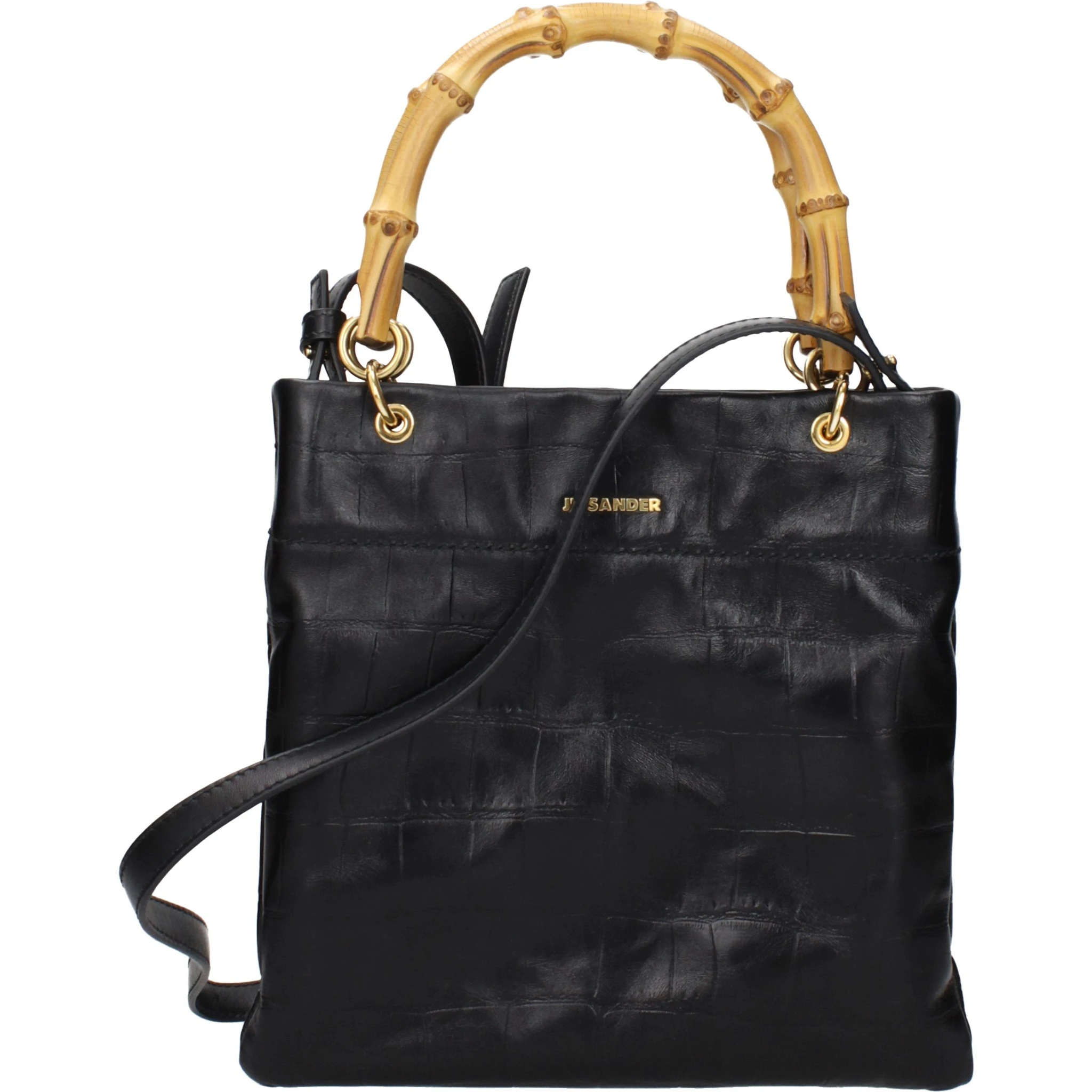 Black Leather Handbag