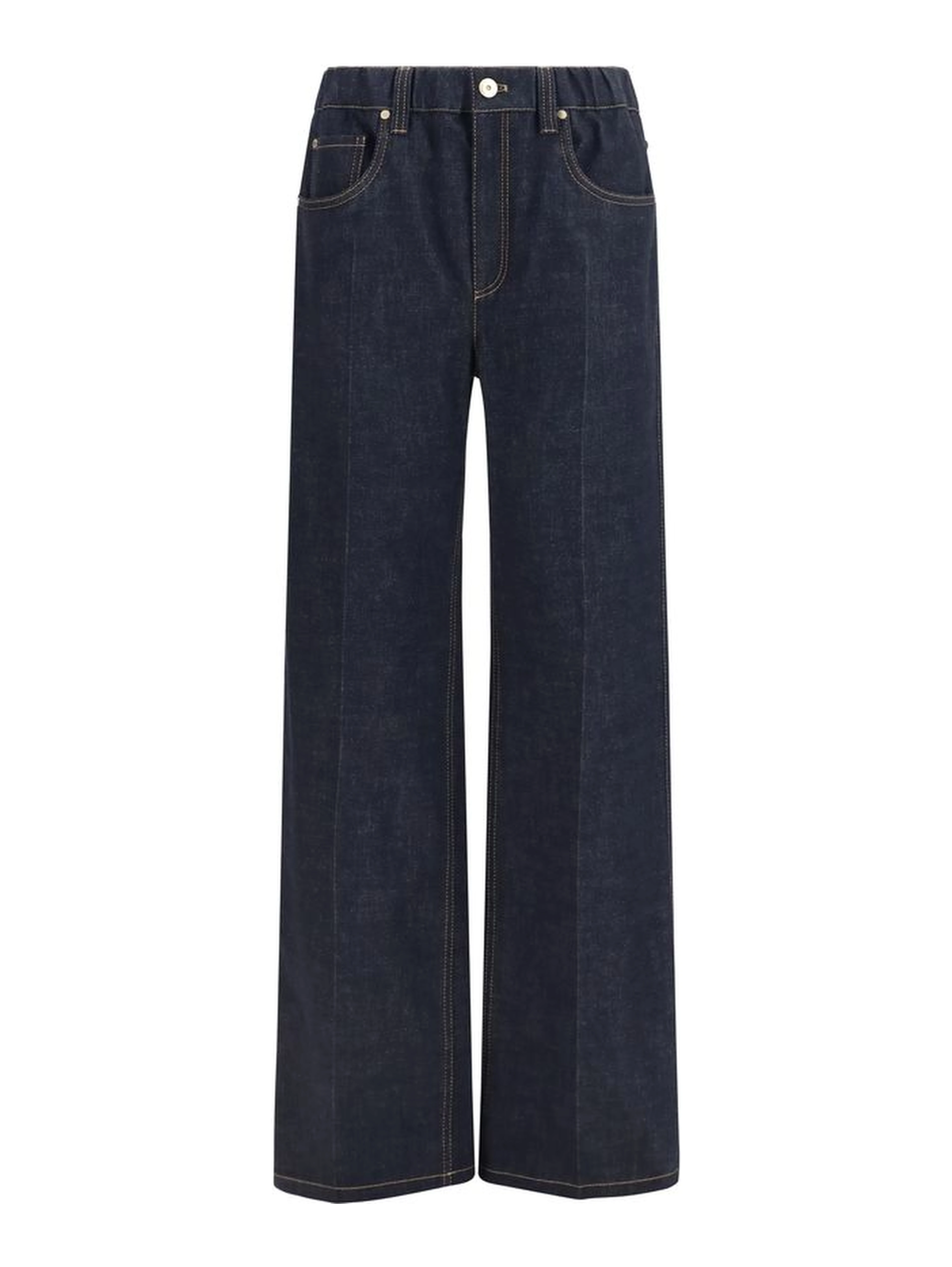 Blue Cotton Jeans Denim