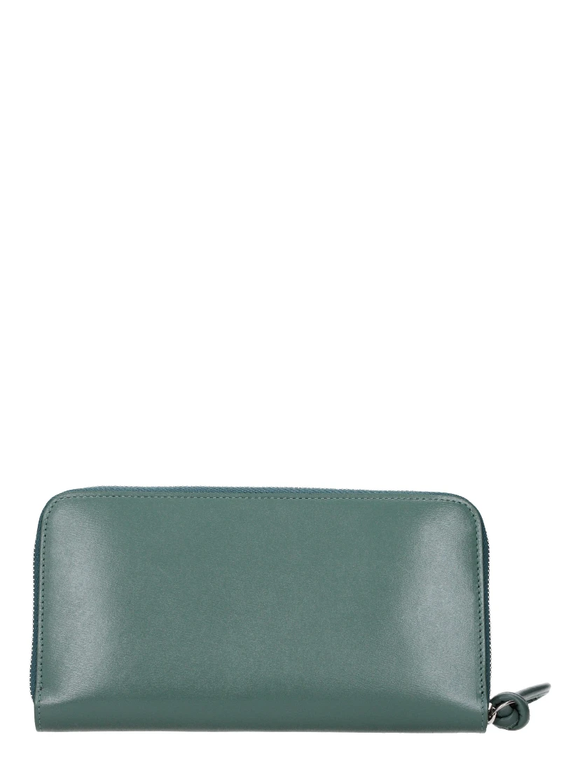Green Leather Wallet