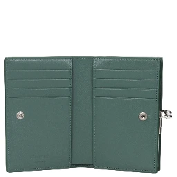 Green Leather Wallet