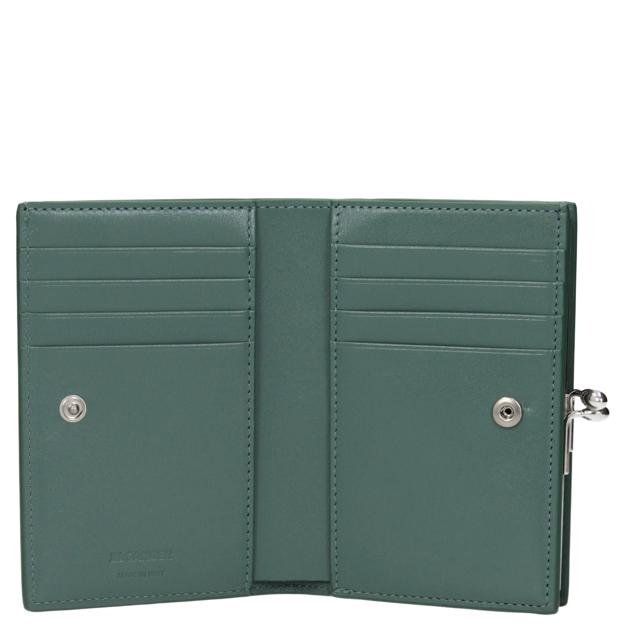 Green Leather Wallet