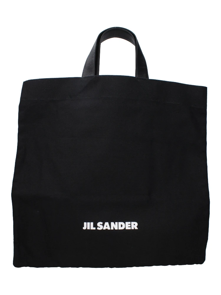 Black Fabric Handbag