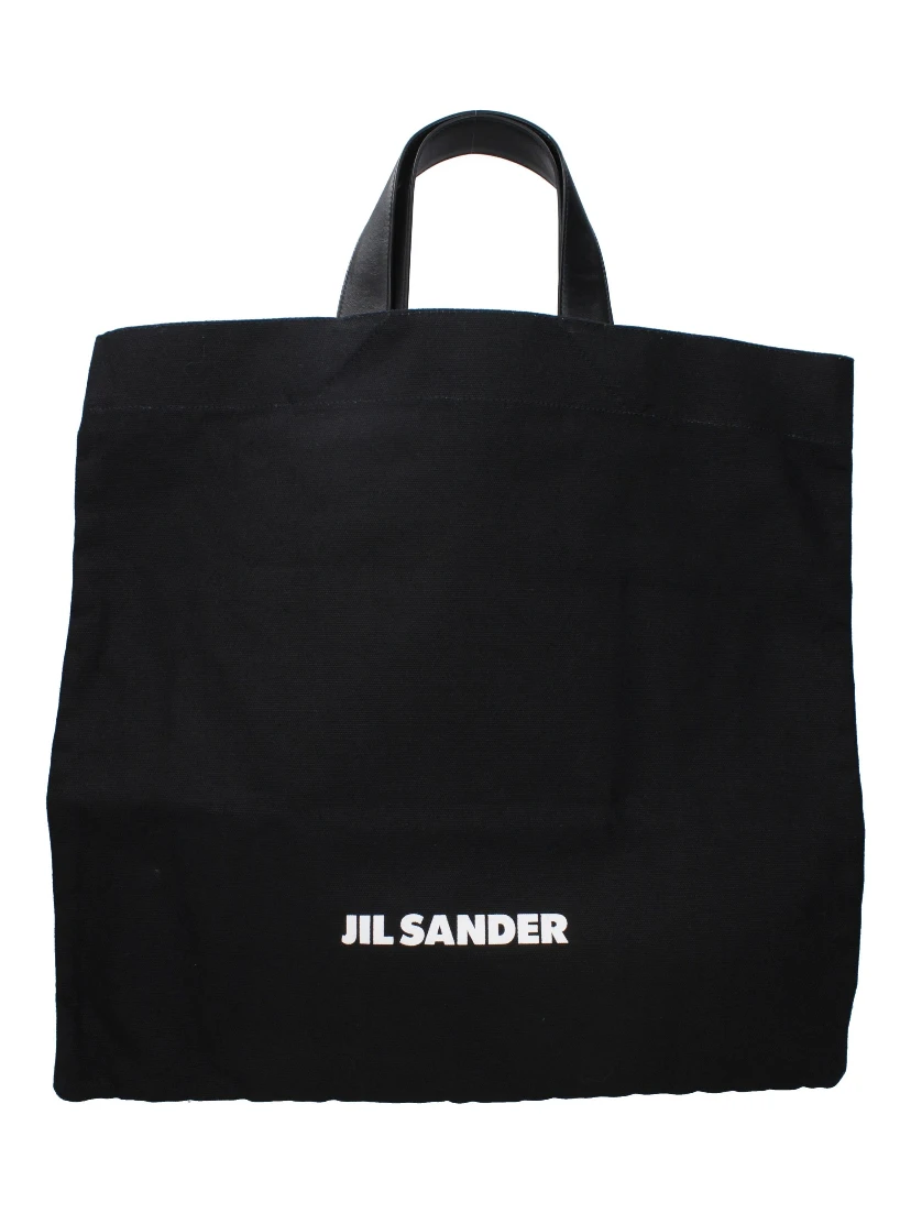 Black Fabric Handbag