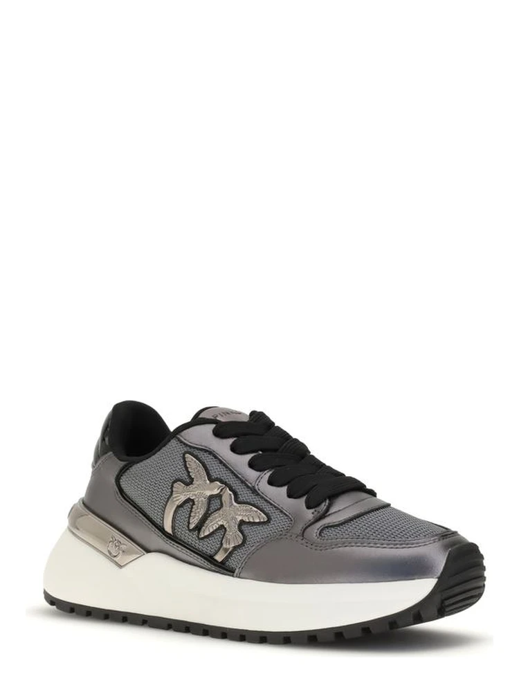 Gray Calf Leather Bos Taurus Athletic Sneakers alternative