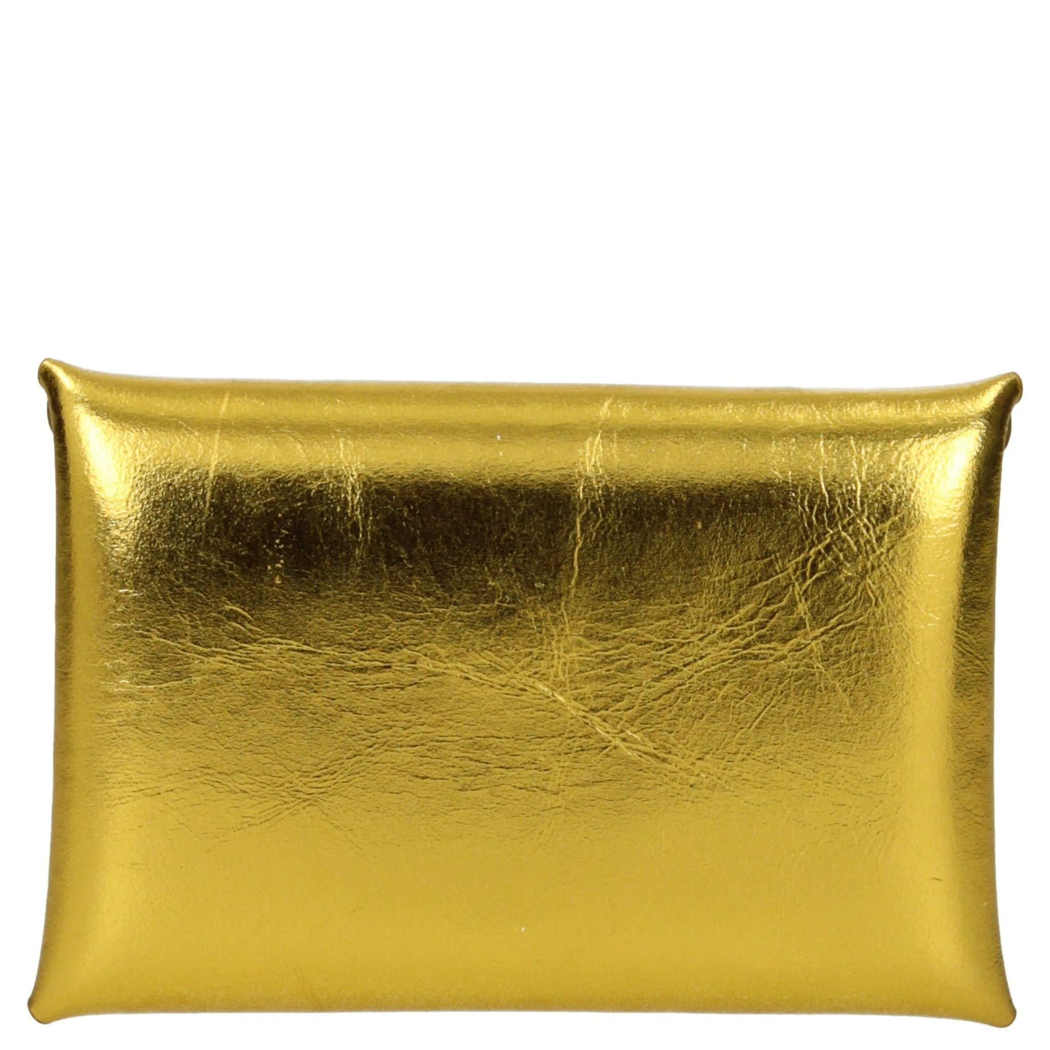 Gold Leather Wallet
