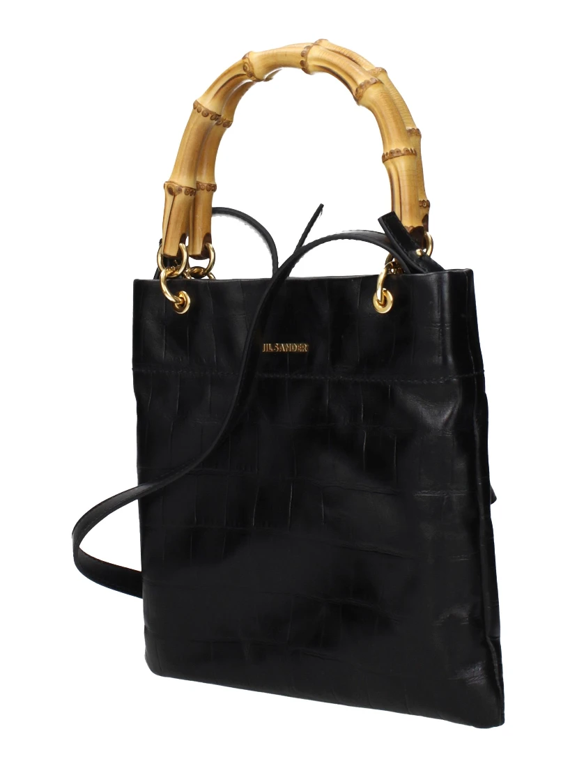 Black Leather Handbag