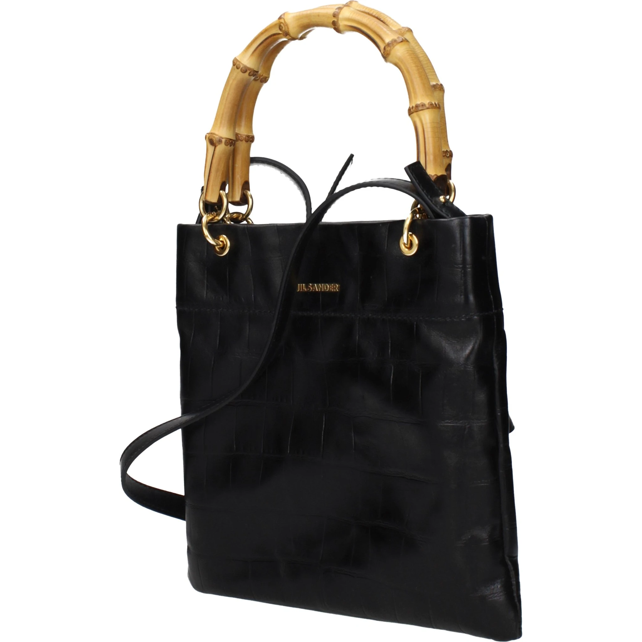 Black Leather Handbag