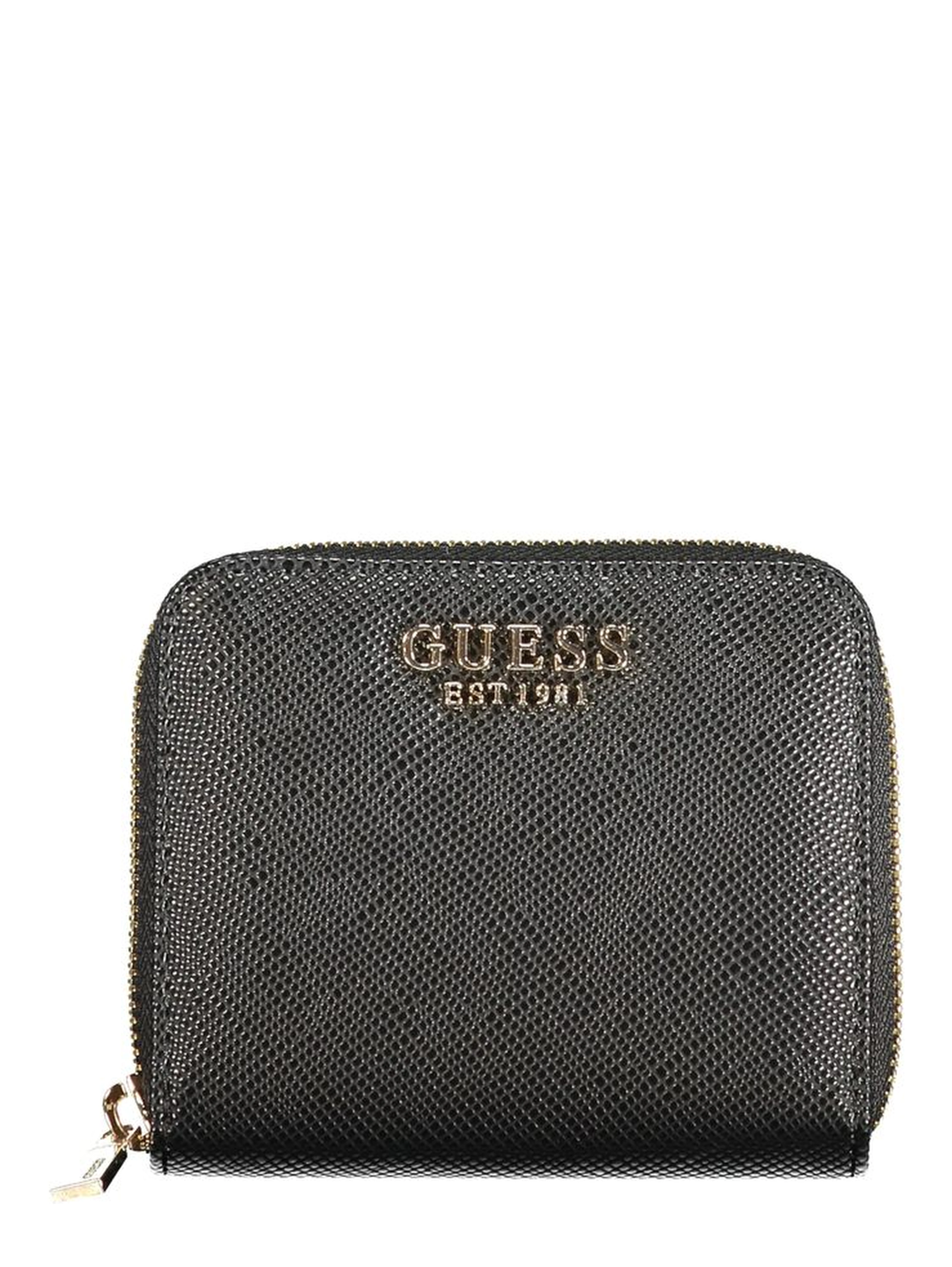 Nero Poliuretano Women Wallet