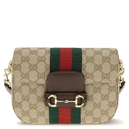 Beige Fabric Shoulder Bag