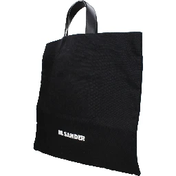 Black Fabric Handbag