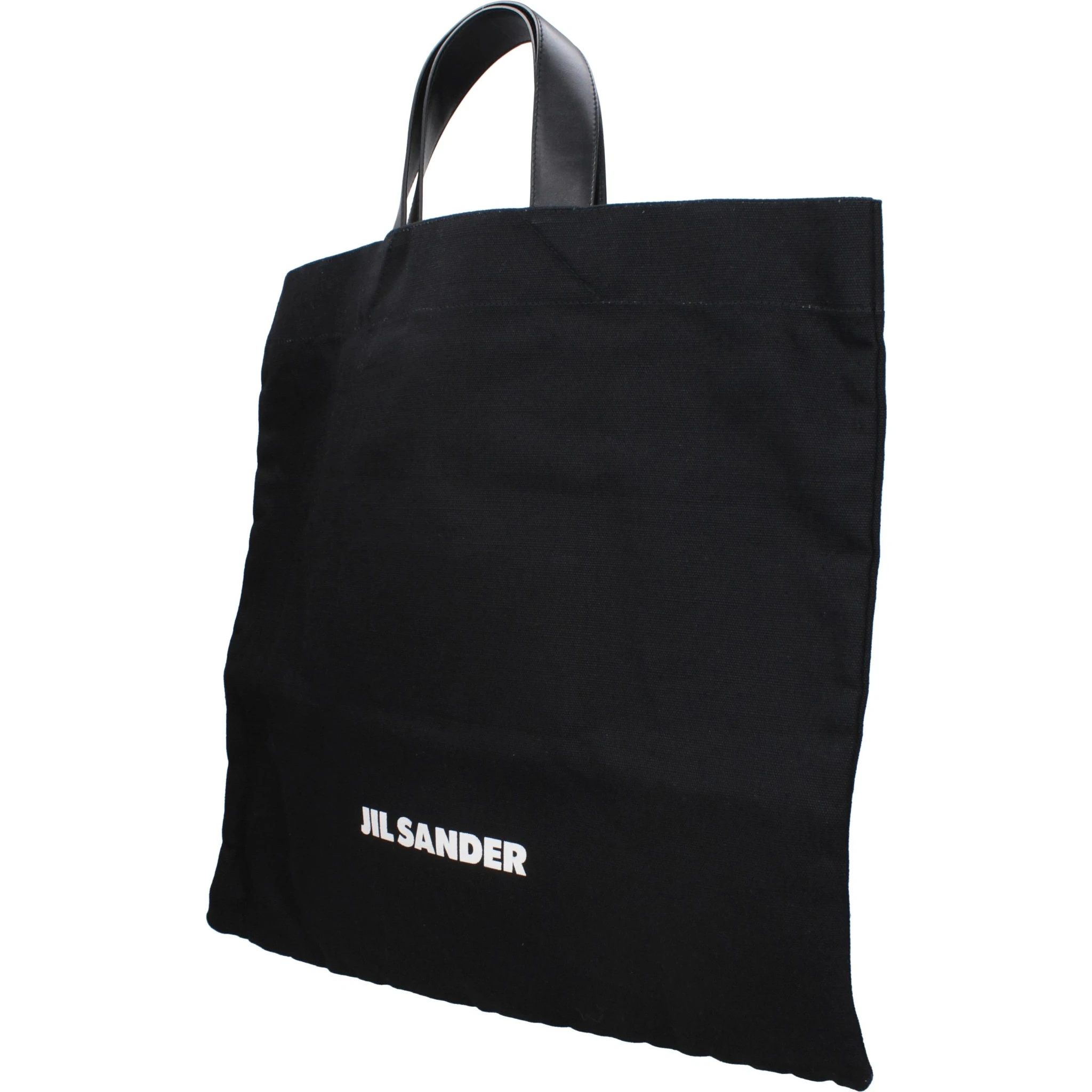 Black Fabric Handbag