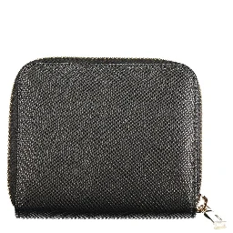 Nero Poliuretano Women Wallet
