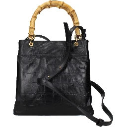 Black Leather Handbag