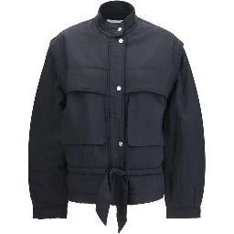 Black Modal Full-Length Jacket