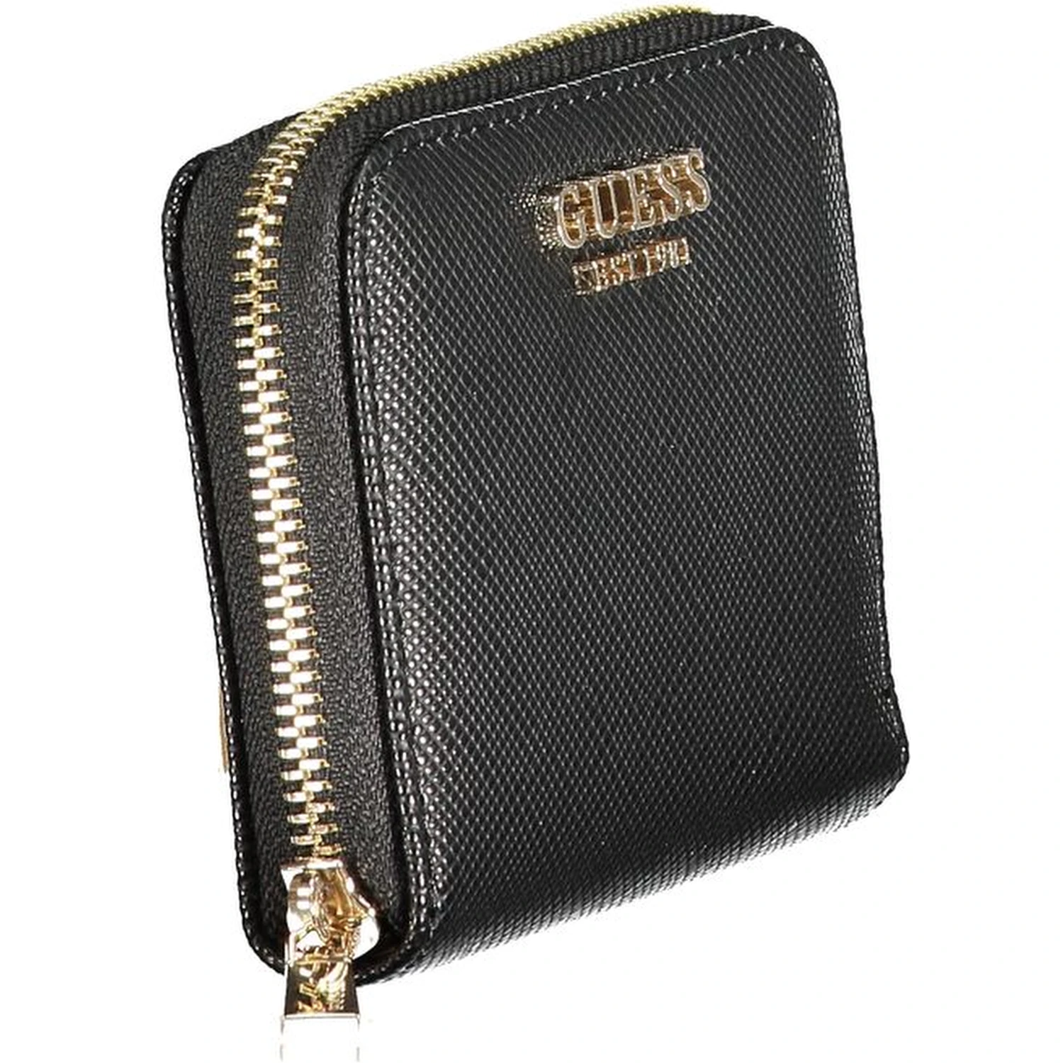 Nero Poliuretano Women Wallet
