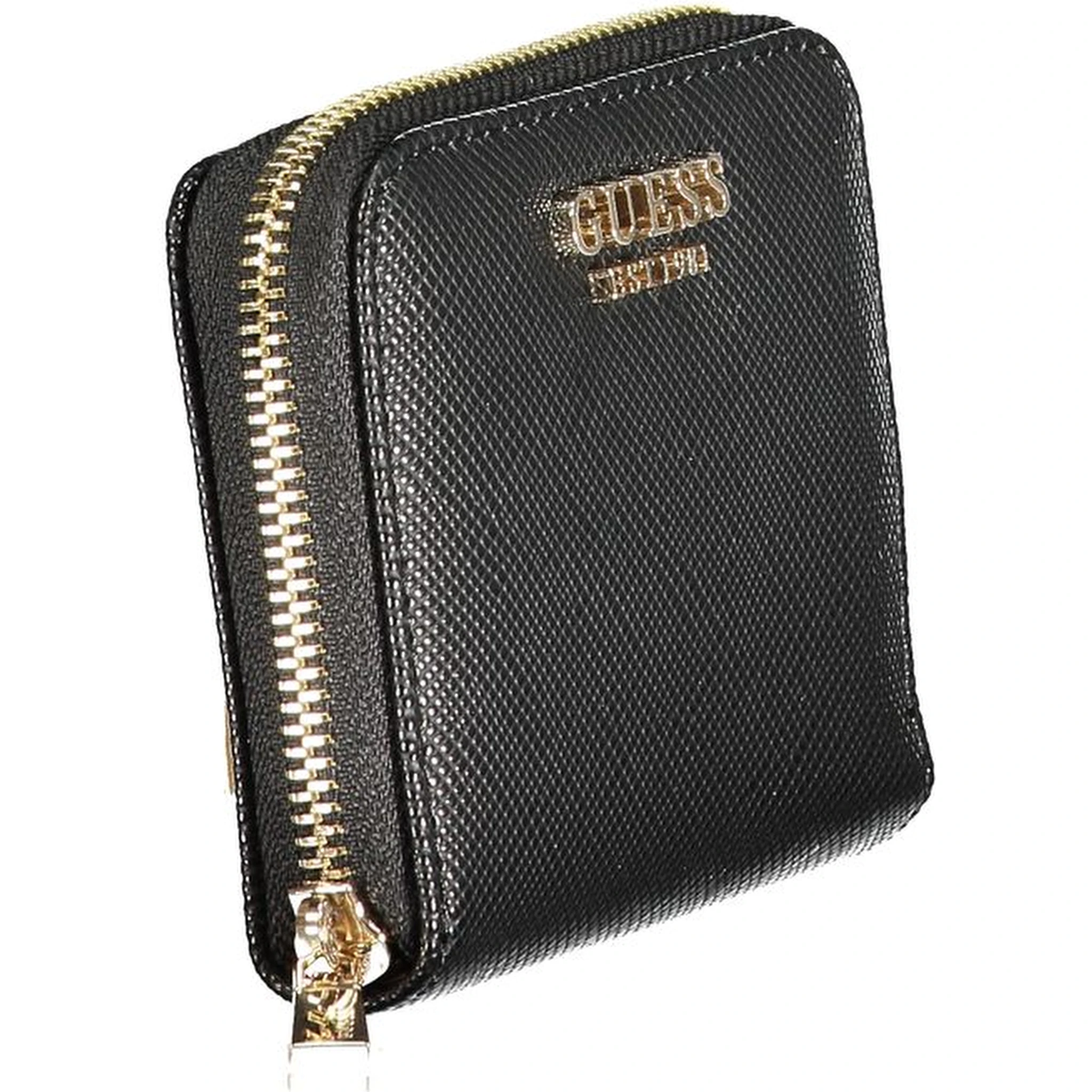 Nero Poliuretano Women Wallet
