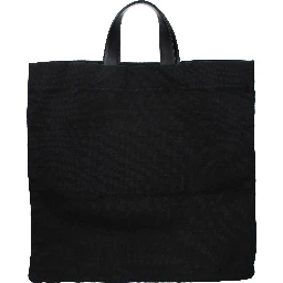 Black Fabric Handbag