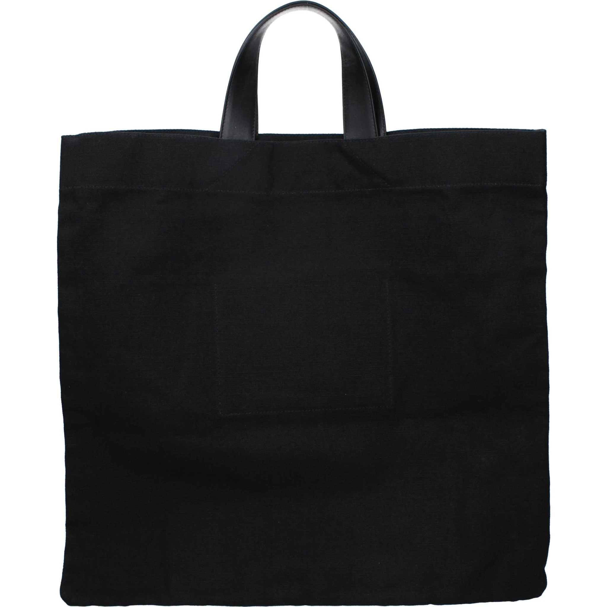 Black Fabric Handbag