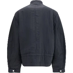 Black Modal Full-Length Jacket