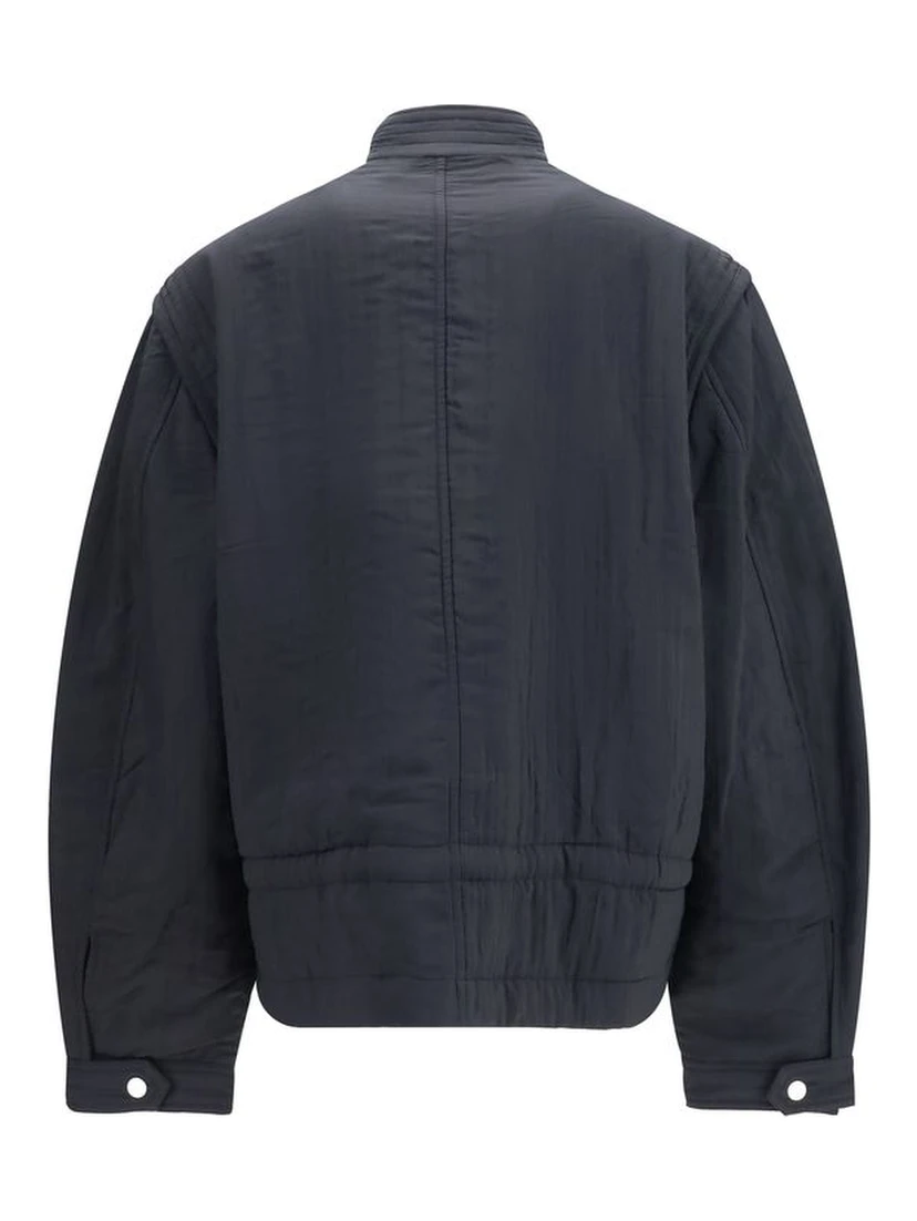 Black Modal Full-Length Jacket