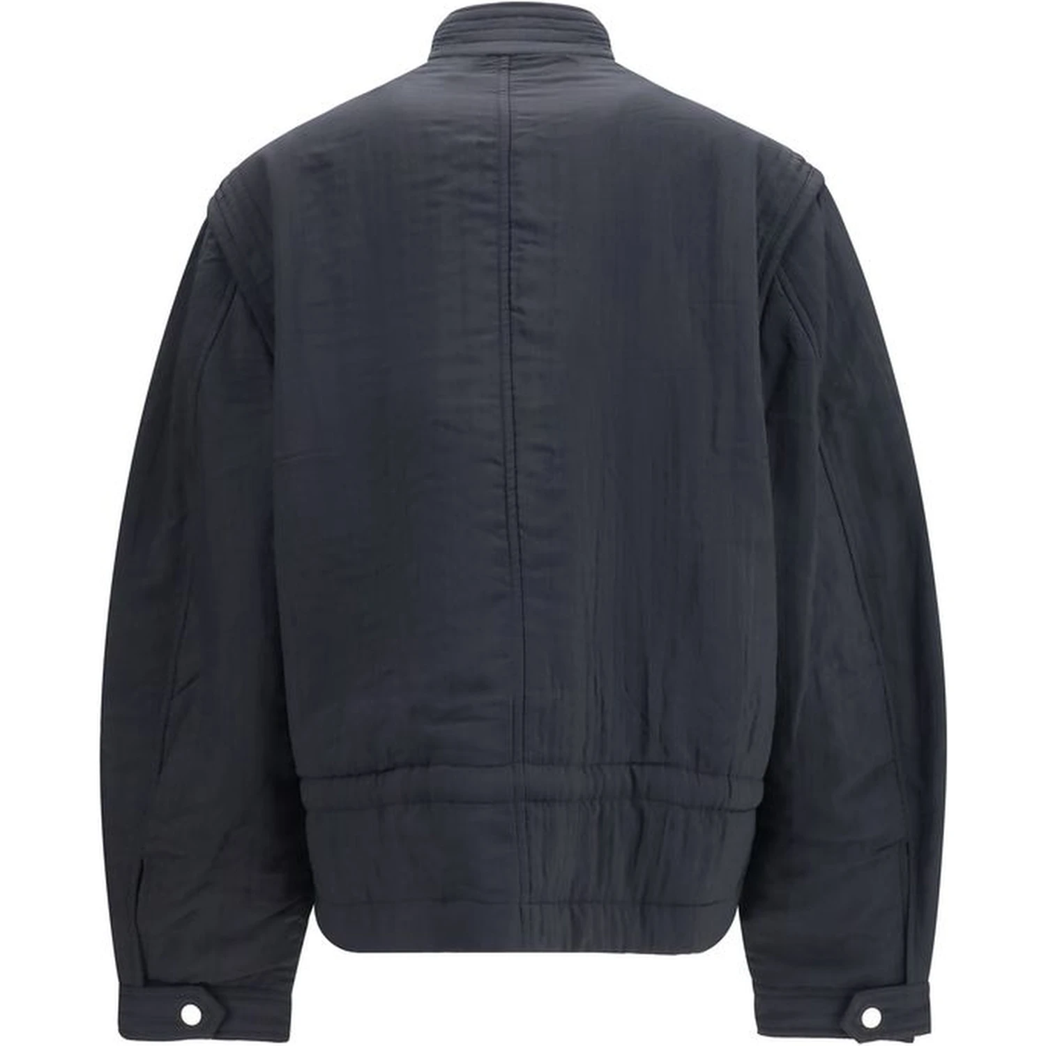 Black Modal Full-Length Jacket