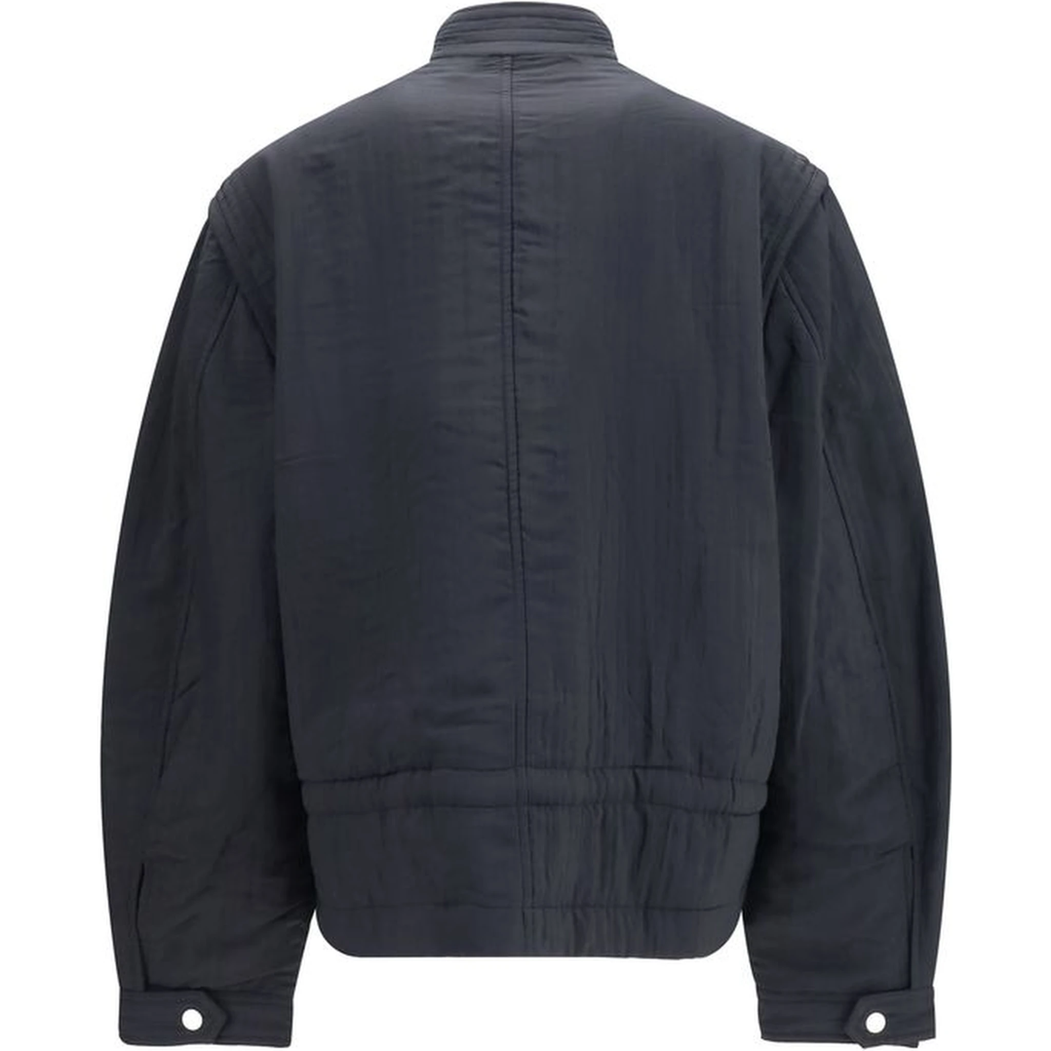 Black Modal Full-Length Jacket