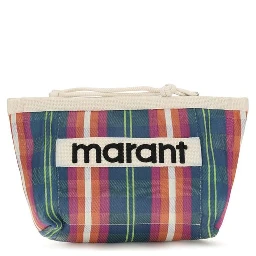 Multicolor Nylon Clutch Bag