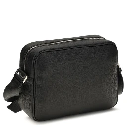 Black Calf Leather Bos Taurus Shoulder Bag