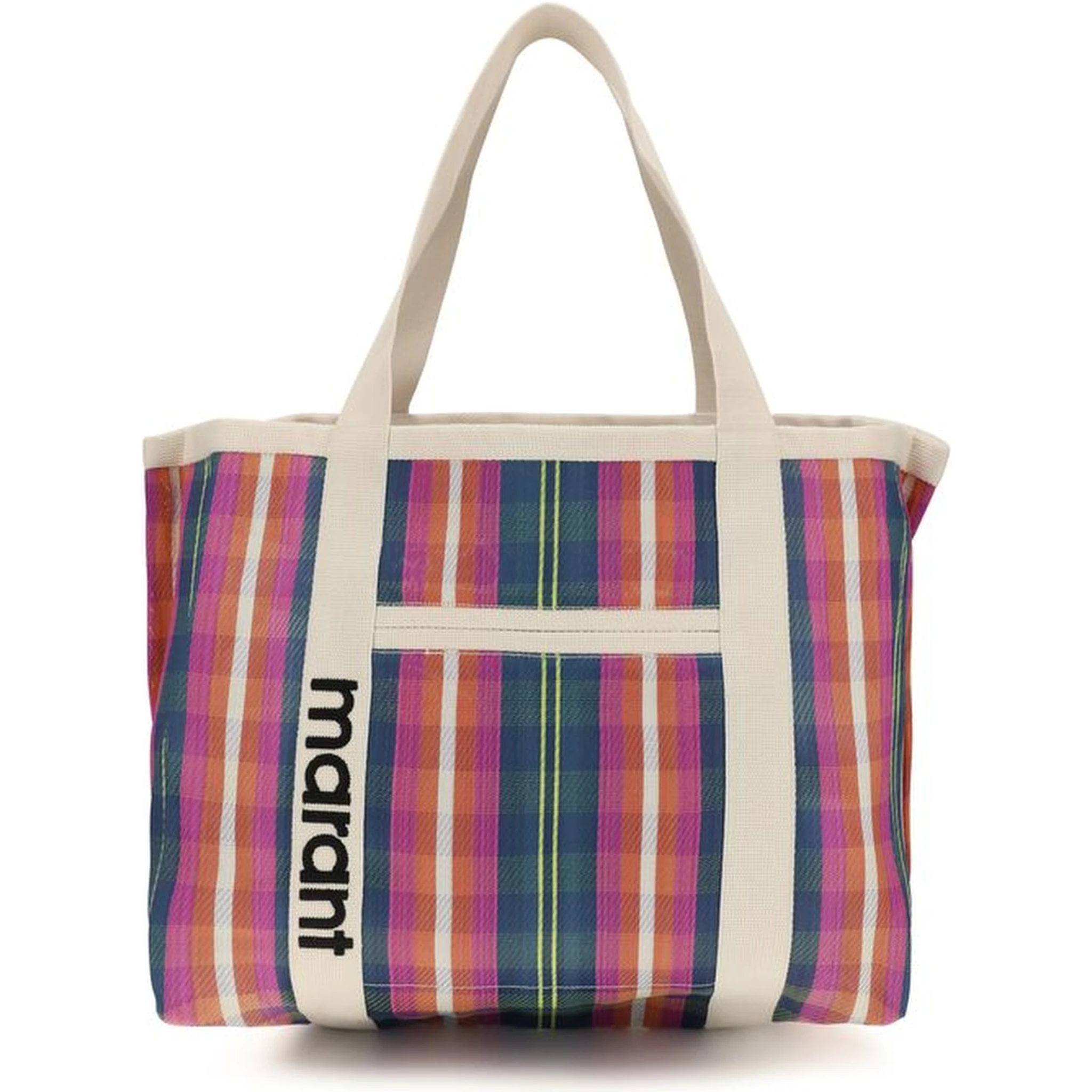 Multicolor Nylon Shoulder Bag