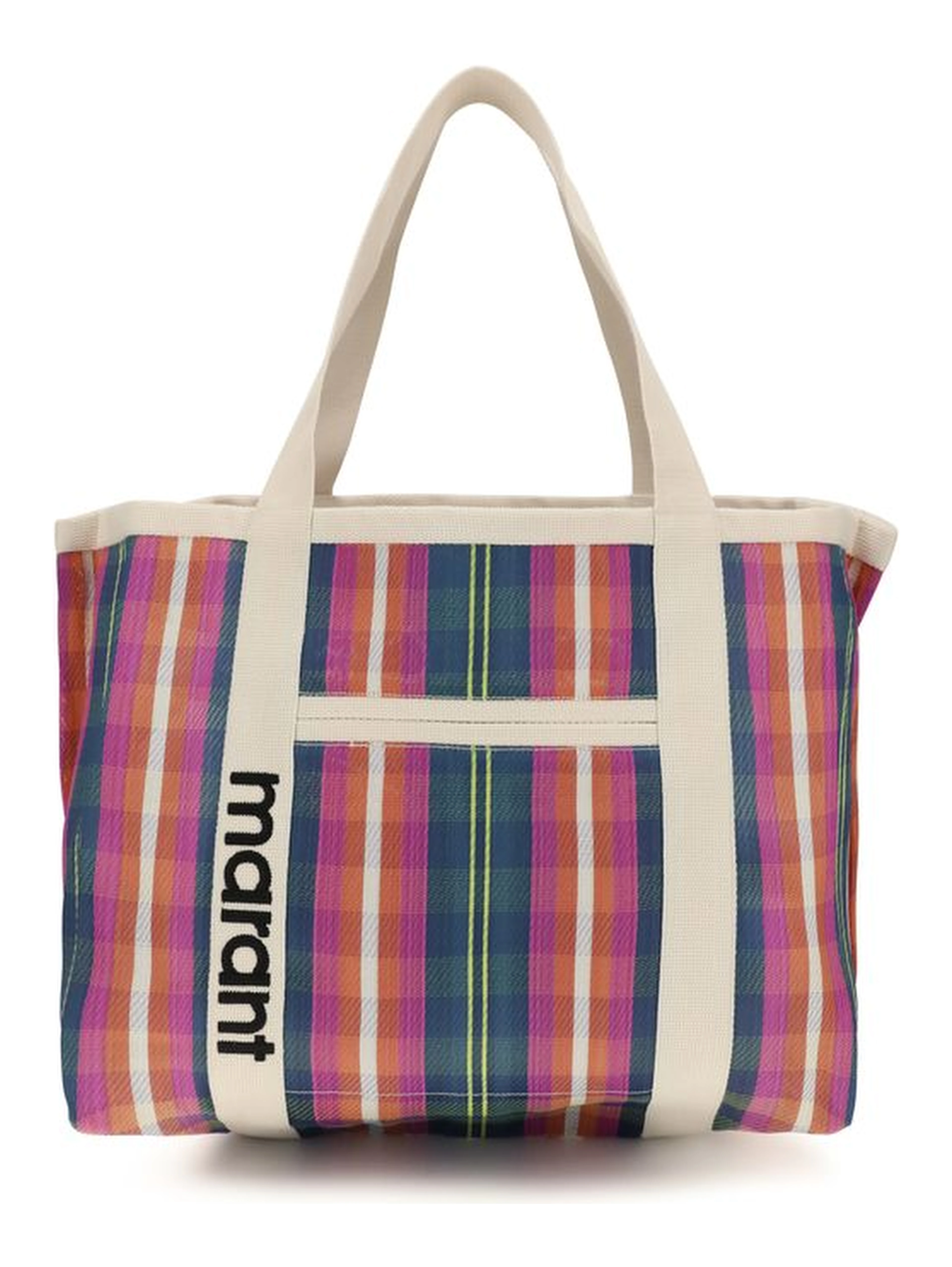 Multicolor Nylon Shoulder Bag