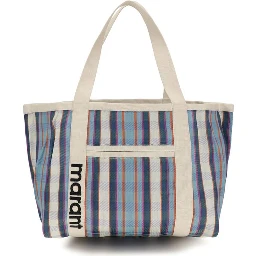 Multicolor Nylon Shoulder Bag