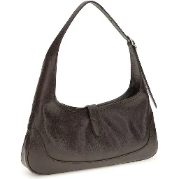 Brown Goatskin Shoulder Bag
