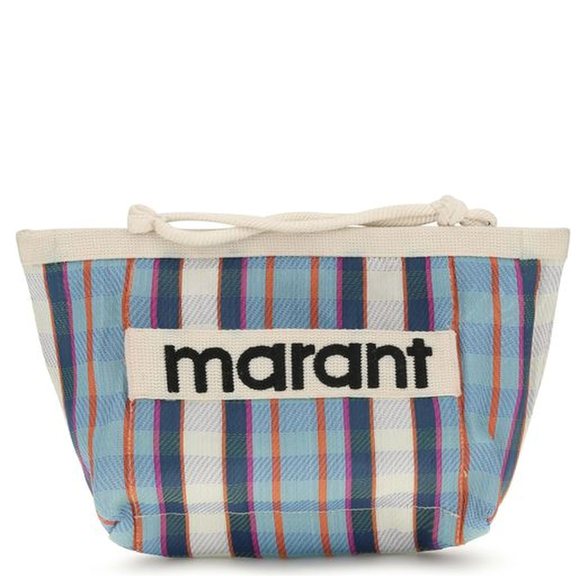 Multicolor Nylon Clutch Bag