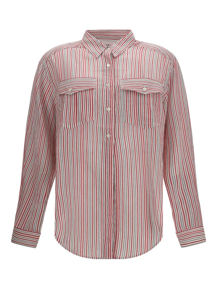 Beige Cotton Pattern Shirt