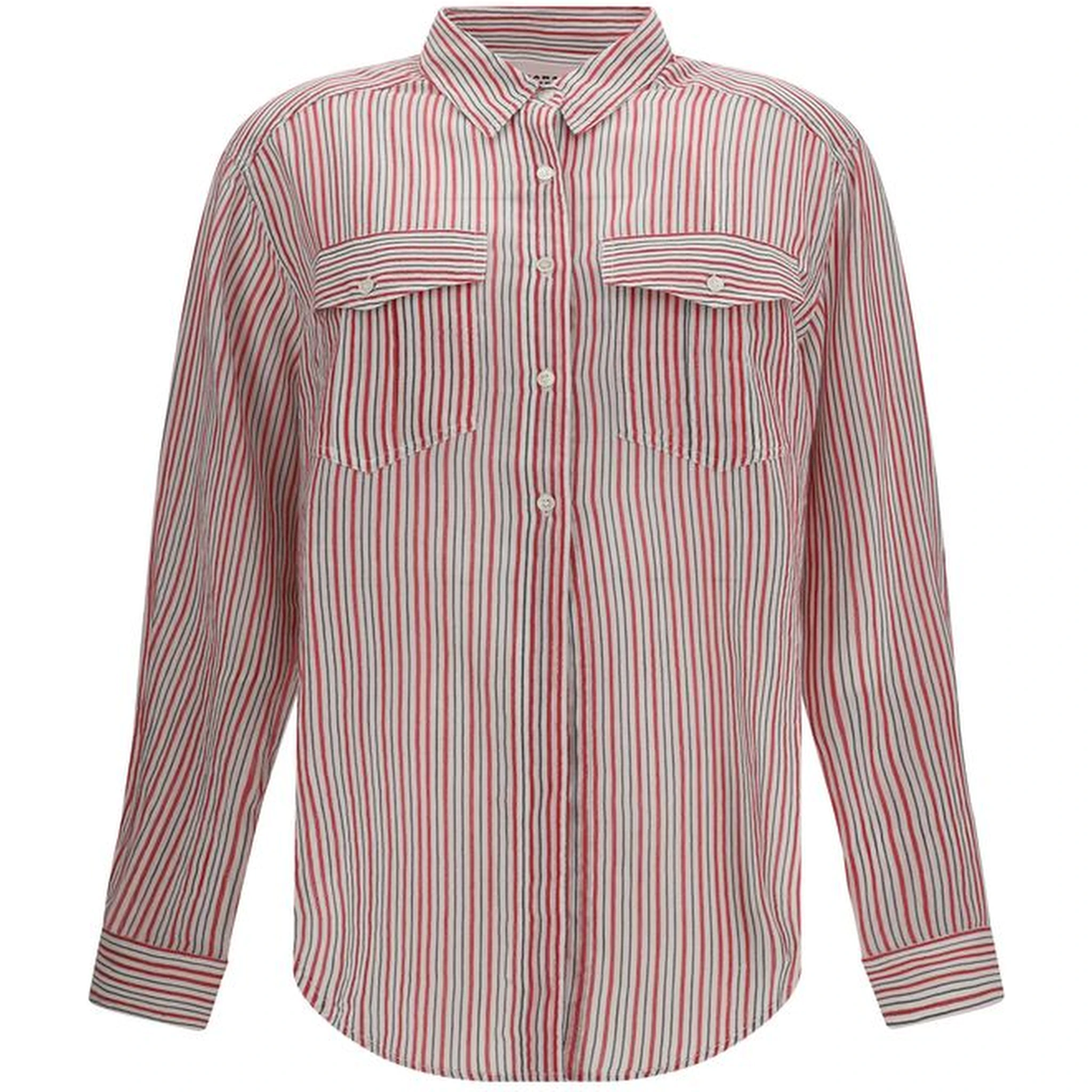 Beige Cotton Pattern Shirt