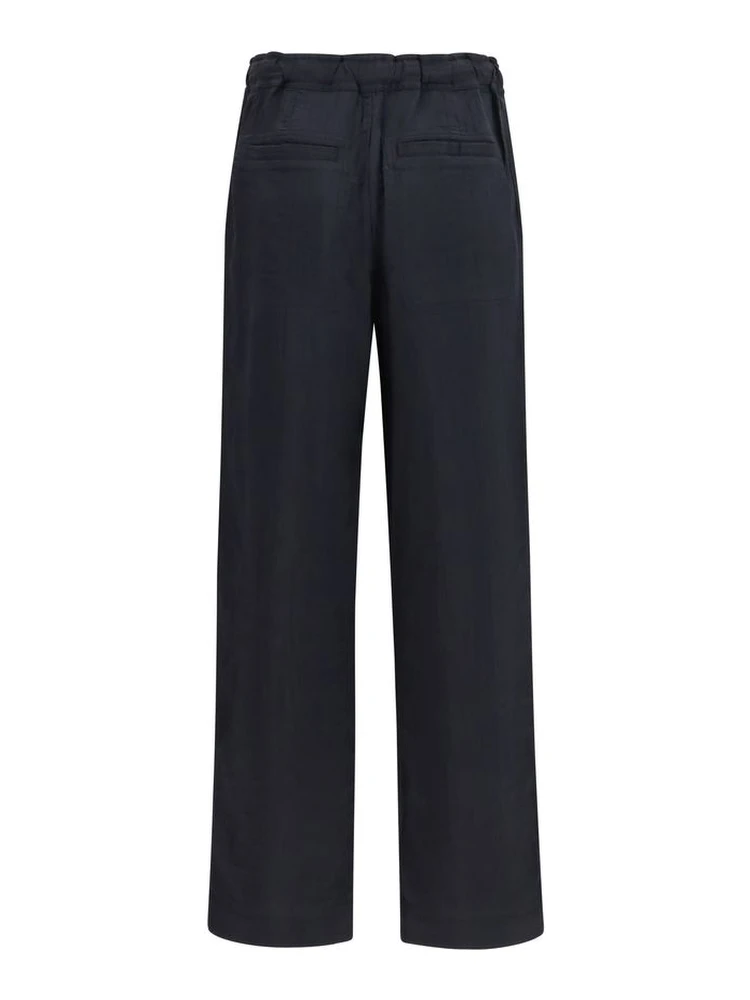 Black Viscose Casual Pants alternative