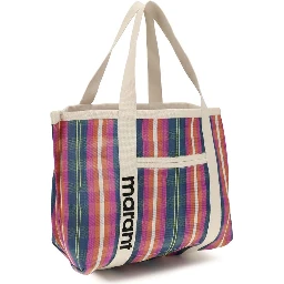 Multicolor Nylon Shoulder Bag