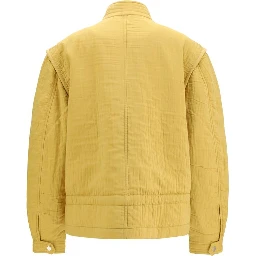 Bicolor Modal Full-Length Jacket
